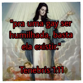 Sticker from A Sagrada Palavra Tenebris vol3