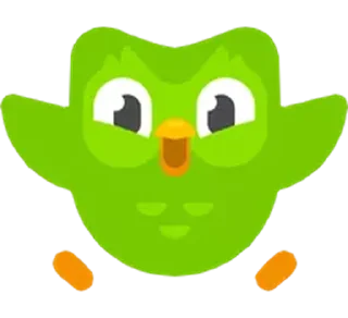 Sticker from Duolingo