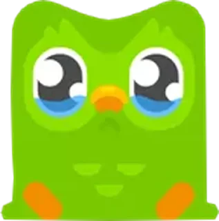 Sticker from Duolingo