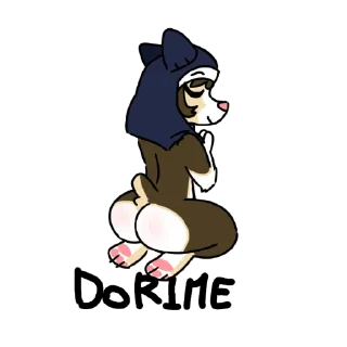 Sticker from Lem Corgi