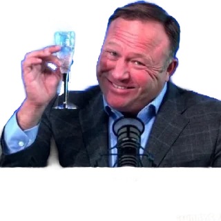 🥂 emoji BASED ALEX JONES Telegram sticker 23 of 77
