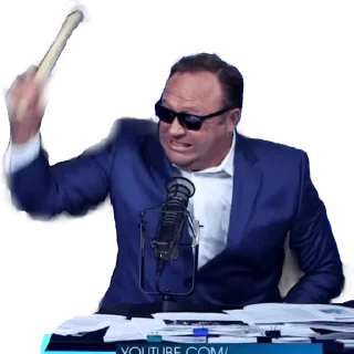 ✅ emoji BASED ALEX JONES Telegram sticker 12 of 77