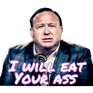 🤨 emoji BASED ALEX JONES Telegram sticker 14 of 77