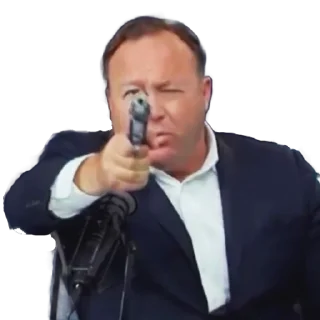 😒 emoji BASED ALEX JONES Telegram sticker 5 of 77