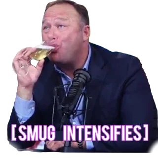 🍷 emoji BASED ALEX JONES Telegram sticker 16 of 77