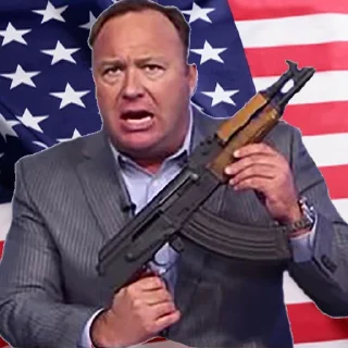 Sticker from BASED ALEX JONES