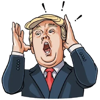 Sticker from Donald Trump