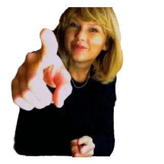 Sticker from Taylor Swift