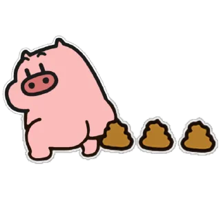Sticker from 乖巧的菜猪 1