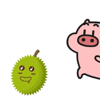 😊 emoji 乖巧的菜猪 Telegram sticker 20 of 50