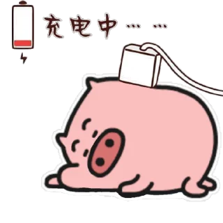 😊 emoji 乖巧的菜猪 Telegram sticker 2 of 50