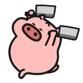 Sticker from 乖巧的菜豬3 @kal_pc