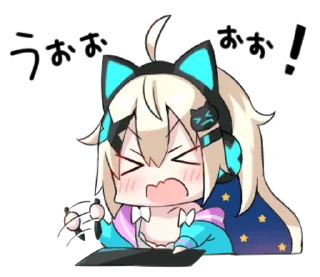 Sticker from うちゅうねこuchu-neko @ilovevtubersticker
