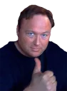 👍 emoji Alex Jones Telegram sticker 13 of 27