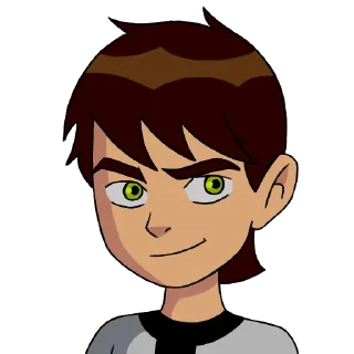 😏 emoji Ben 10 Telegram sticker 11 of 13