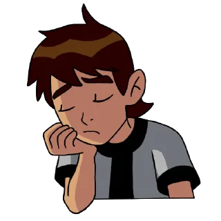 😴 emoji Ben 10 Telegram sticker 6 of 13