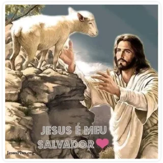 Sticker from JESUS É MEU SALVADOR❤️