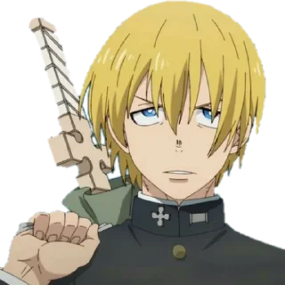 😠 emoji Fire force @Stikersll Telegram sticker 10 of 14