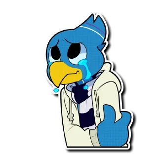 😢 emoji Jake Telegram sticker 8 of 26