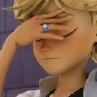 Sticker from miraculous