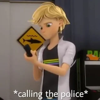 Sticker from miraculous