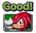 👍 emoji Sonic Telegram sticker 16 of 24