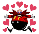 😍 emoji Sonic Telegram sticker 6 of 24