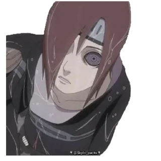 🙁 emoji 🔹Nagato🔸Yahiko🔹Konan🔸 @Sigilo_packs Telegram sticker 18 of 31