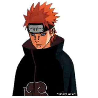 🤔 emoji 🔹Nagato🔸Yahiko🔹Konan🔸 @Sigilo_packs Telegram sticker 9 of 31