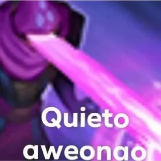 Sticker from que