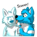 👅 emoji Benzo Husky Telegram sticker 15 of 31