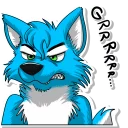 😡 emoji Benzo Husky Telegram sticker 12 of 31