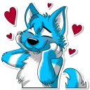 ❤ emoji Benzo Husky Telegram sticker 20 of 31