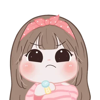 🐤 emoji chubby (2) chirukα @kittyst Telegram sticker 13 of 40
