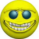 😎 emoji free-smiley-faces.de Telegram sticker 11 of 91