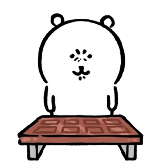 🍫 emoji Kakao Joke bear (Feat. LOVE) Telegram sticker 23 of 24