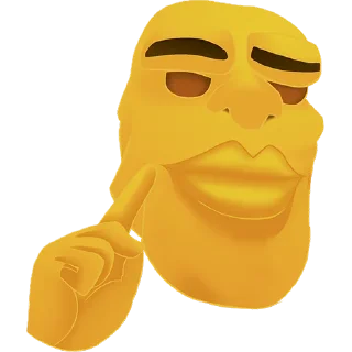 🧏 emoji MEWING Telegram sticker 16 of 39