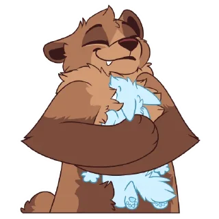 Sticker from Grizzly Bears by Pulexart.com