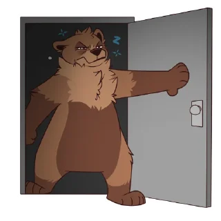 Sticker from Grizzly Bears by Pulexart.com