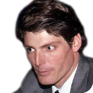 Sticker from Christopher Reeve