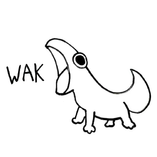 Sticker from Wak Pak