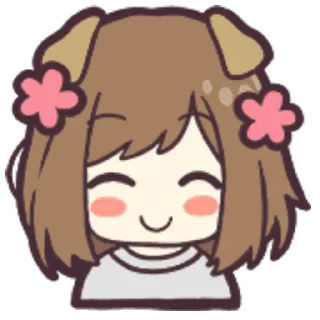 Sticker from Dog girl Chibi Fuhrer