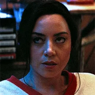 🙄 emoji aubrey plaza core Telegram sticker 21 of 30