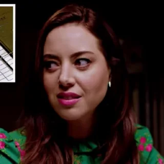 😒 emoji aubrey plaza core Telegram sticker 14 of 30