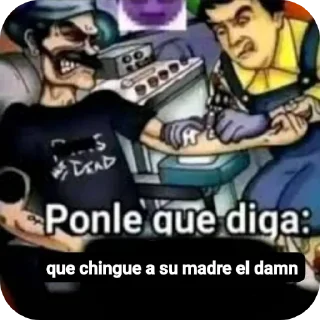 Sticker from me vale verga
