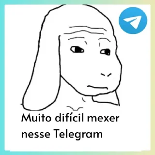 😓 emoji Cinegram da zoeira Telegram sticker 9 of 21