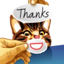 ☺️ emoji Meme The Cat Telegram sticker 12 of 42
