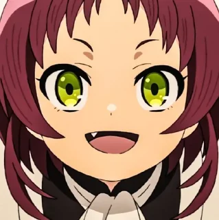 😀 emoji Mushoku Tensei Part 2nd @animestickersii Telegram sticker 9 of 119