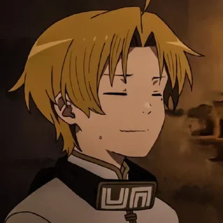 😑 emoji Mushoku Tensei Part 2nd @animestickersii Telegram sticker 7 of 119