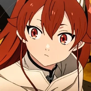 🤨 emoji Mushoku Tensei Part 2nd @animestickersii Telegram sticker 13 of 119